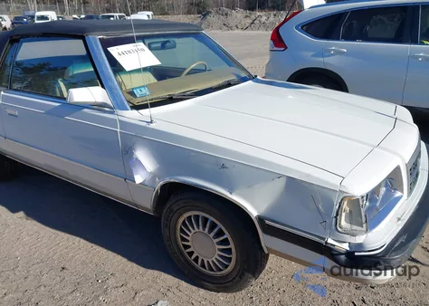 1986 Dodge 600 z USA, uszkodzony, nr VIN 1B3BV55K3GG224917